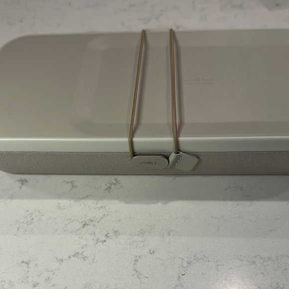 Compact Beige Electronics Storage Box - Picture 5 of 6